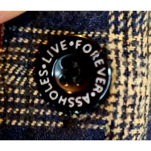 Bad Guy Cool Guy 2XL Buttondown Embroidered image Shirt. Rare Find. Unique. Fun - Picture 4 of 15